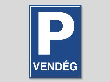 vendég parkoló