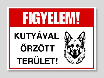 Figyelem! Kutyával