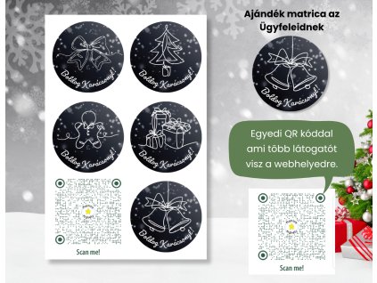 Egyedi QR kód ami több látogatót visz a webhelyedre.
