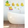 Falmatrica gyerekszobai gyerekszobába fürdőszobába kiskacsák kacsa család