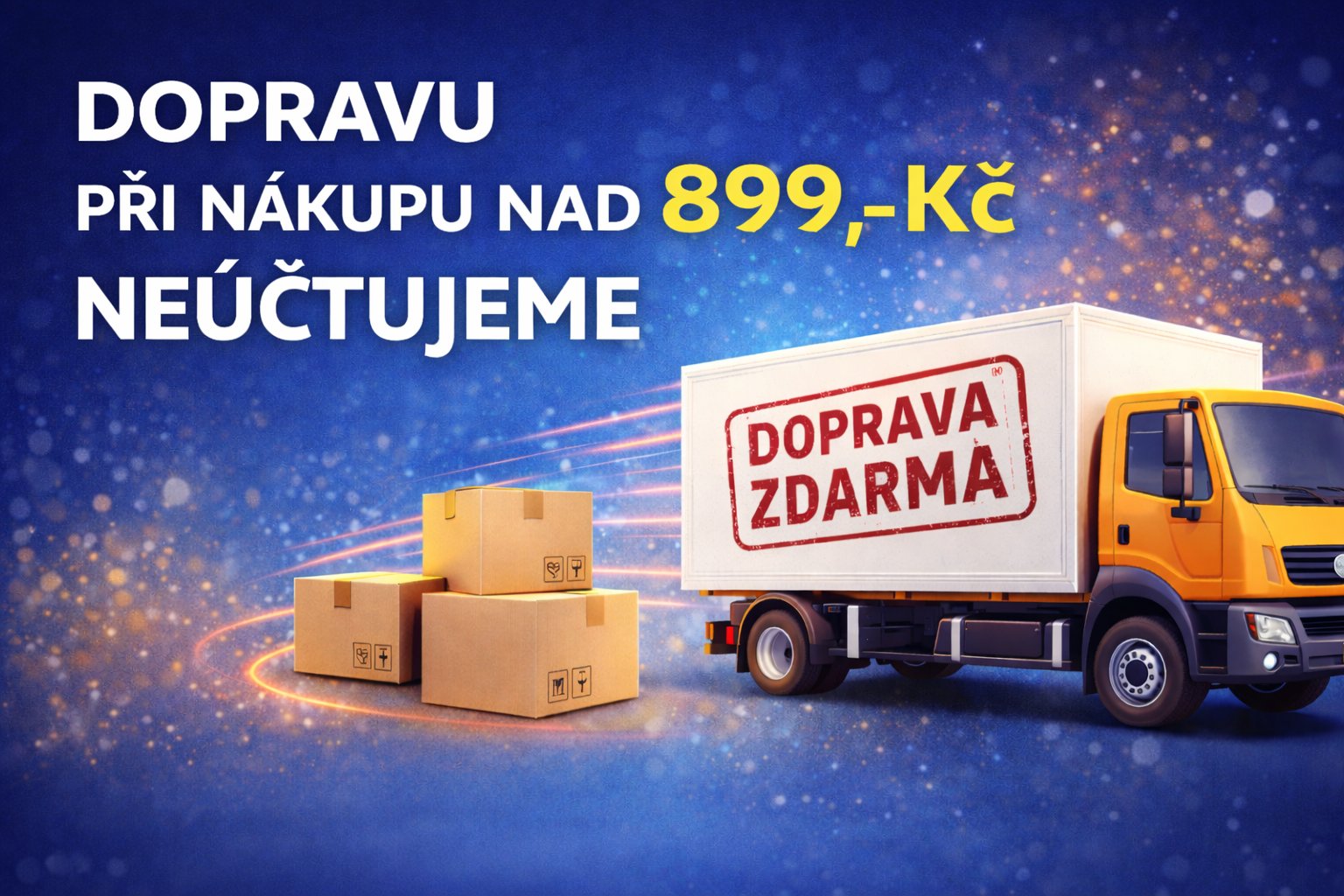 Doprava zdarma od 899,- Kč