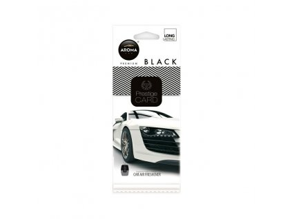 AROMA CAR PRESTIGE CARD BLACK