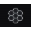 kompletni led hexagonove svitidlo 238 x 252 cm 6500k