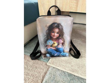 Dámský batoh - dívka