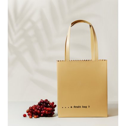 Fruit bag kožená kabelka | béžová