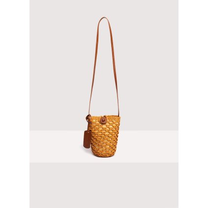 Mini crossbody Lara | přírodní