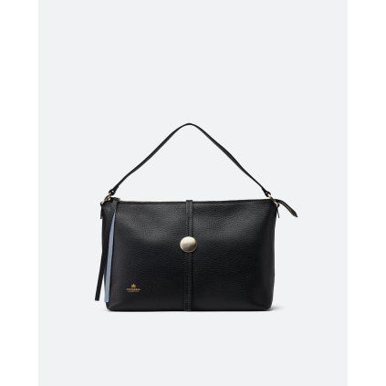 Cuoieria Fiorentina | Shoulder bag Iris | černá
