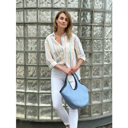 Shopper kabela Edy | modrá sky