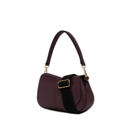 Saddle bag Helena Round dollaro | švestková plum