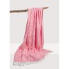 Pastemal plážová deka / osuška Meandros | růžová