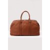 Cestovní taška weekender | koňakově hnědá