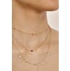 Náhrdelník Enclacé s perličkami | zlatá