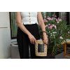 Gianni Chiarini | Slaměný Bucket Saona | černá