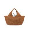 Gianni Chiarini | Háčkovaný Shopper Euforia | měděná hnědá