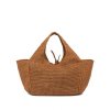 Shopper háčkovaný Euforia | měděně hnědá