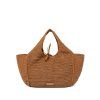 Gianni Chiarini | Háčkovaný Shopper Euforia | měděná hnědá