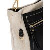 Gianni Chiarini | Kabelka Afra | režná s černou