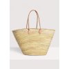 Slaměná taška velká | přírodní