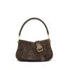 Gianni Chiarini | Saddle bag Helena broušená kůže | tmavě hnědá