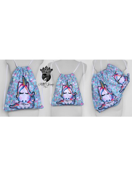 set vaky UNICORN BLUE + taštička ZDARMA