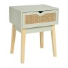 chevet bois avec tiroir cannage cesar vert 35636 35636 DET01 WEB 2