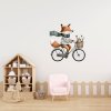 Samolepky na zeď LIŠKA NA KOLE
