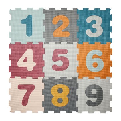 3560 detska hraci podlozka puzzle cisla 9 dilu