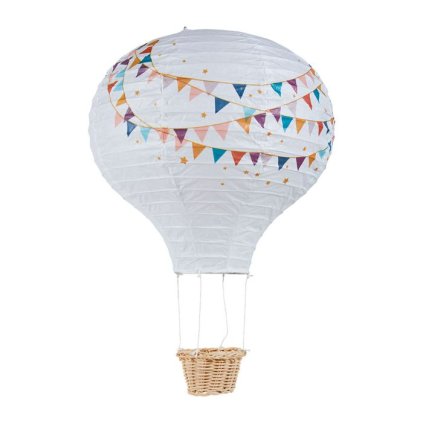 suspension en papier fanions blanche 35513 35513 DEB WEB 3