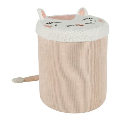 tabouret polyester mdf lila 36026 36026 DEB WEB 1