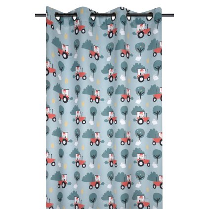 detsky zatemnovaci zaves traktor1