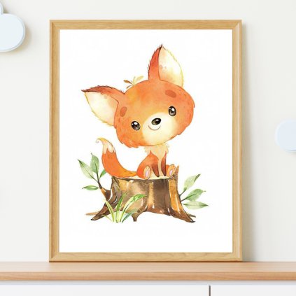 3617 obraz na parezu liska