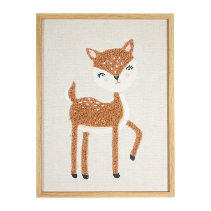 Obraz s rámečkem ŽIRAFA A KOLOUŠEK, 2 motivy - 30 x 40 cm (Motiv obrázku Koloušek)