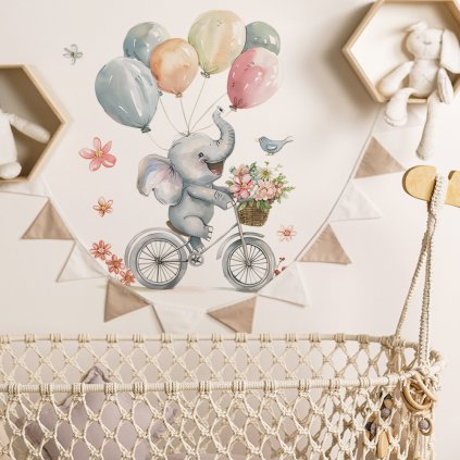 samolepky slonik s balonky3