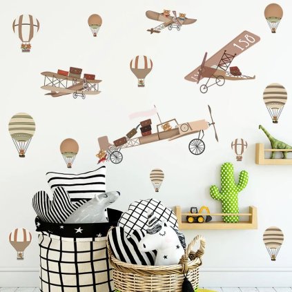 boho balony letadla historicke 2