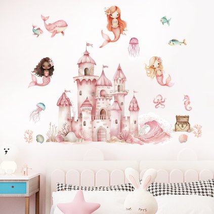 samolepky podmorsky zamek1