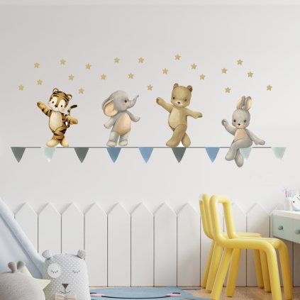 samolepky zviratka na provazku8