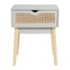 chevet bois avec tiroir cannage cesar gris 35637 35637 DEB WEB 2