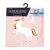 housse de coussin carree licorne rose 40x40cm 36057 36057 EMB WEB