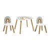 set table et 2 chaises arc en ciel mdf pin multicolore 36867 36867 DET01 WEB