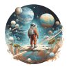 samolepky kosmonaut a planety6