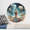 samolepky kosmonaut a planety4