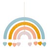 detska zavesna dekorace duha se srdicky1
