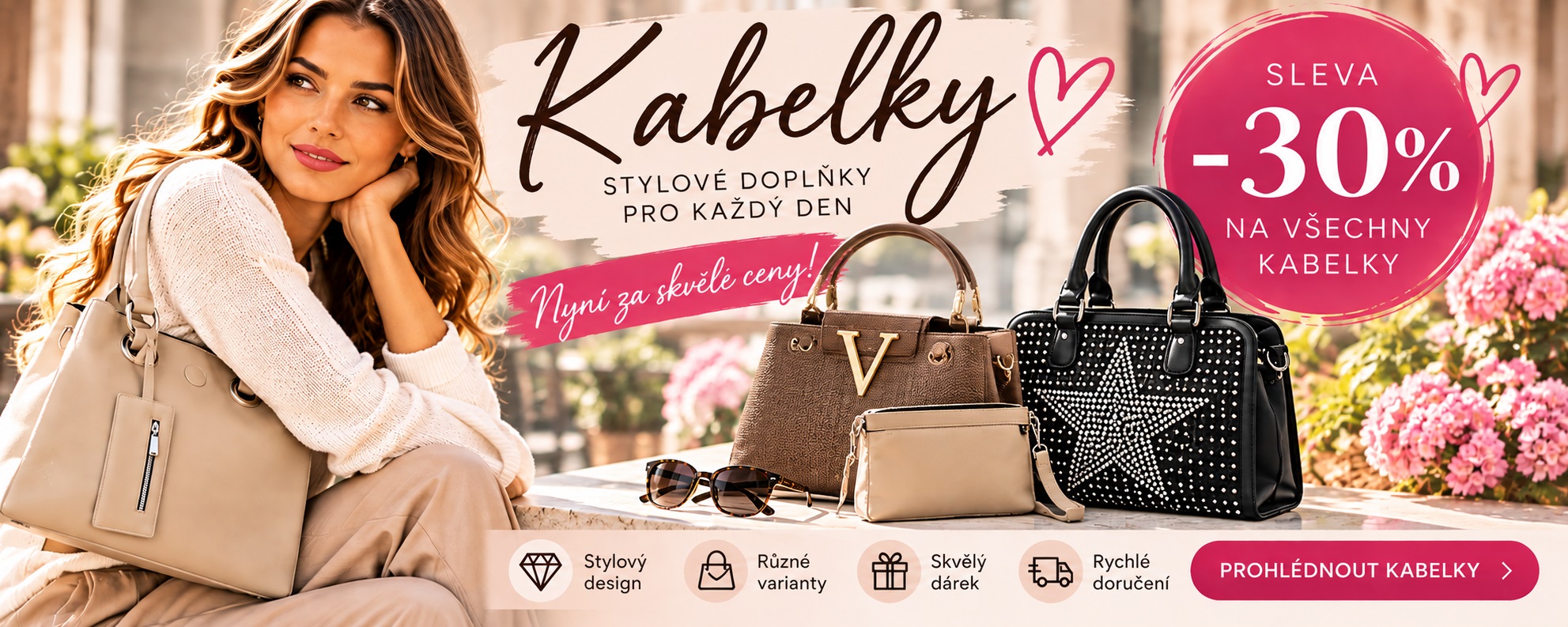 kabelky výprodej