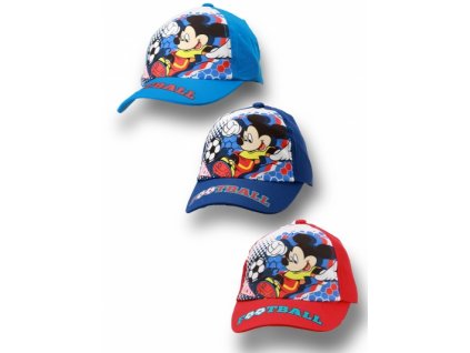 Kšiltovka chlapecká Mickey Mouse Fotbalista  D4