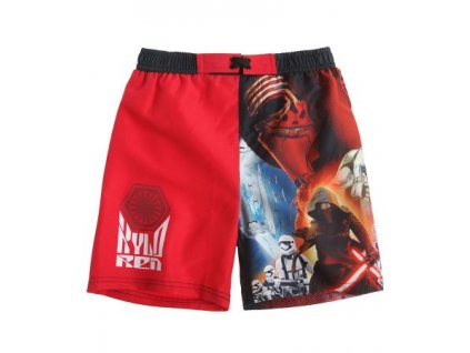 Plavky chlapecké Star Wars Clone Wars barva červená   F5
