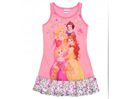Dětská noční košile Disney Princezny - růžová  F4
