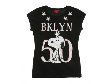 Triko dámské SNOOPY black   E4
