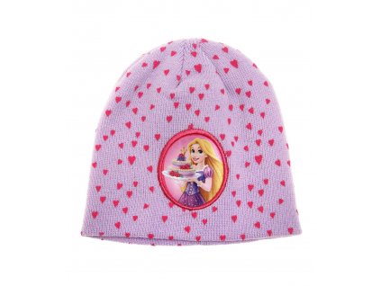 Dívčí čepice Princezny Disney fialková