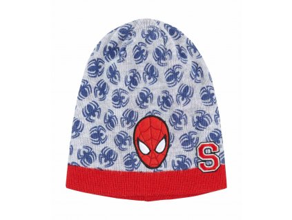 Chlapecká čepice MARVEL SPIDERMAN šedá