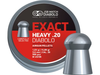 Diabolo JSB Exact Heavy cal .20 5,0 mm 500 ks